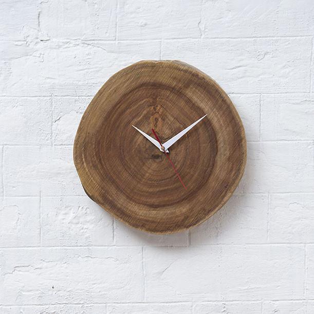 Handcrafted Wood Clock — Vavas Furnitures